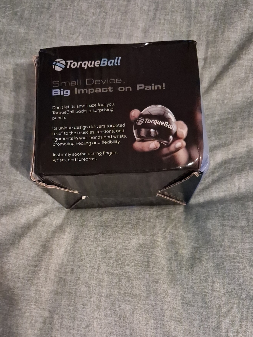 TorqueBall  Gyroscope Ball - Black/silver - Picture 2 of 4